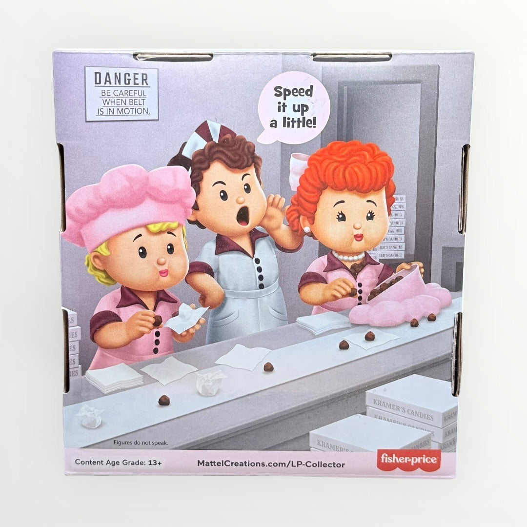 Fisher-Price Little People Collector I Love Lucy Kramer’s Candies Set Mattel HVG59