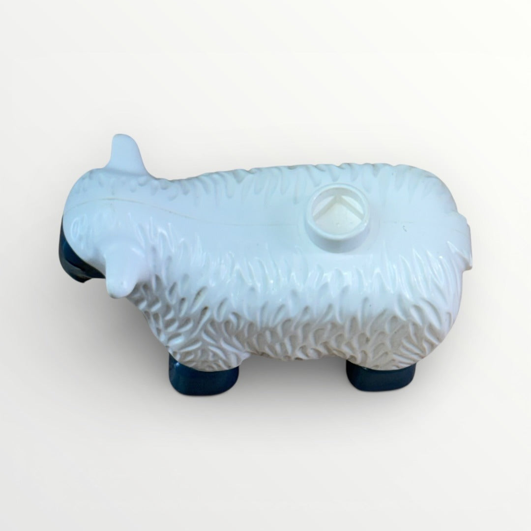 LEGO DUPLO Sheep Farm Animal Figure | White Lamb Gray Face