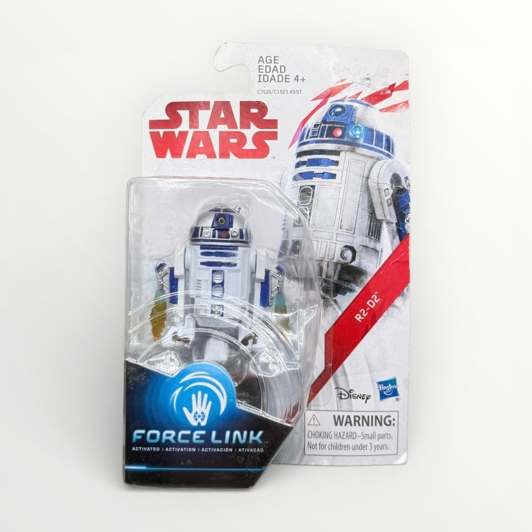 Star Wars R2-D2 Force Link Figure Hasbro Disney Droid New on Card