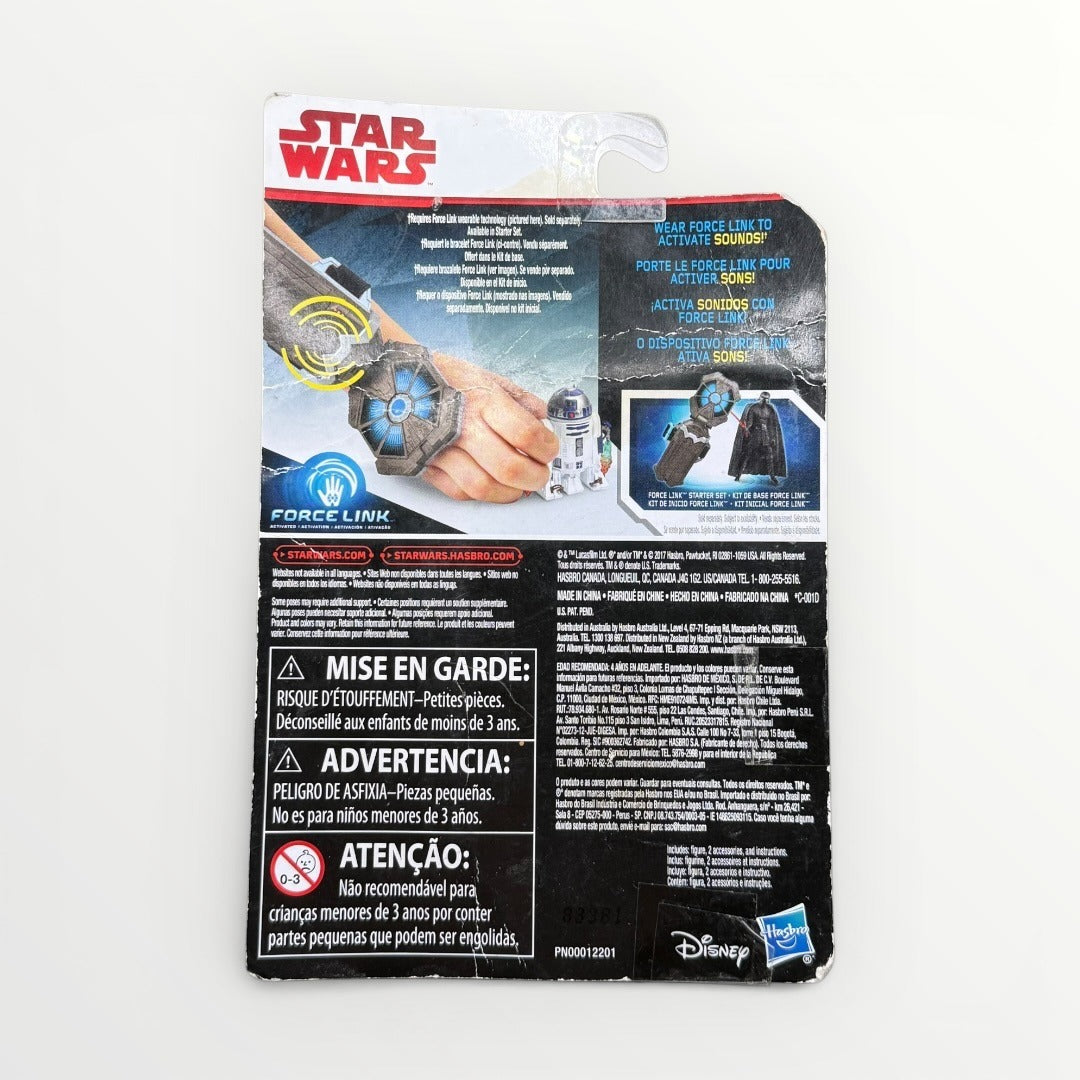 Star Wars R2-D2 Force Link Figure Hasbro Disney Droid New on Card