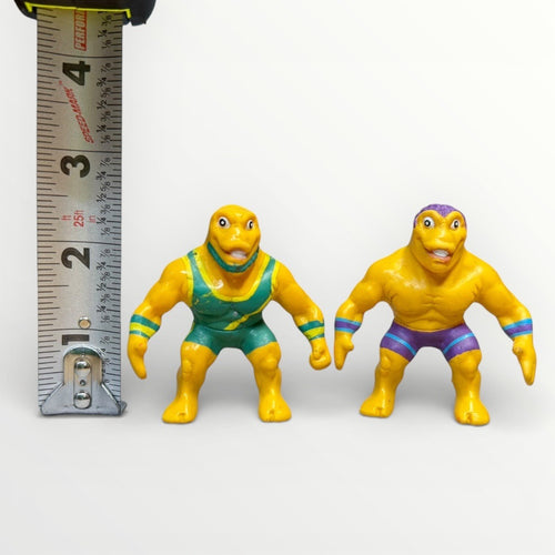 1992 GE JPI Snailiens Supersonic Shell Fighters 2.5” PVC Figures Lot of 2