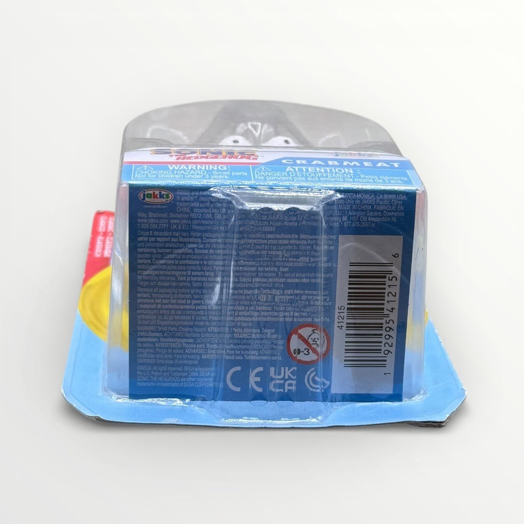 Sonic the Hedgehog Crabmeat 2.5" Figure Jakks Pacific Sealed New on Card