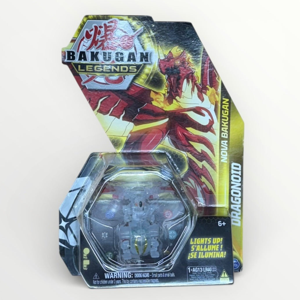 Bakugan Legends Nova Dragonoid Light-Up Battle Figure NEW Sealed