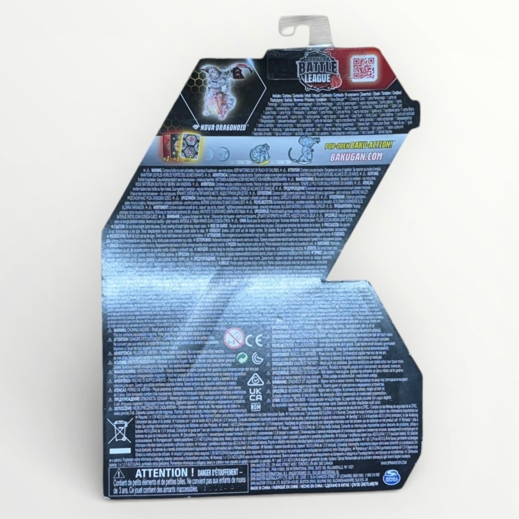 Bakugan Legends Nova Dragonoid Light-Up Battle Figure NEW Sealed