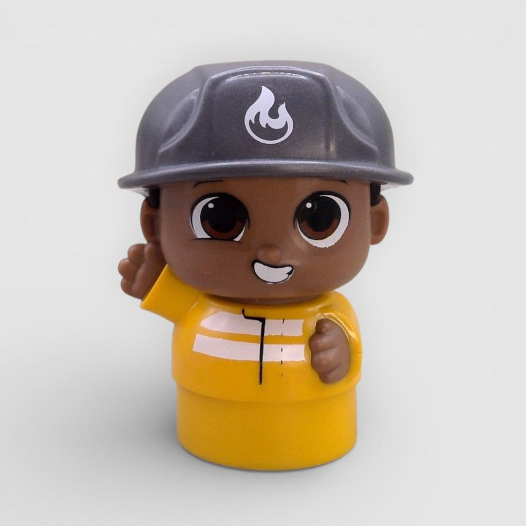 Mega Bloks First Builders Freddy Firefighter Block Buddy Figure Replacement