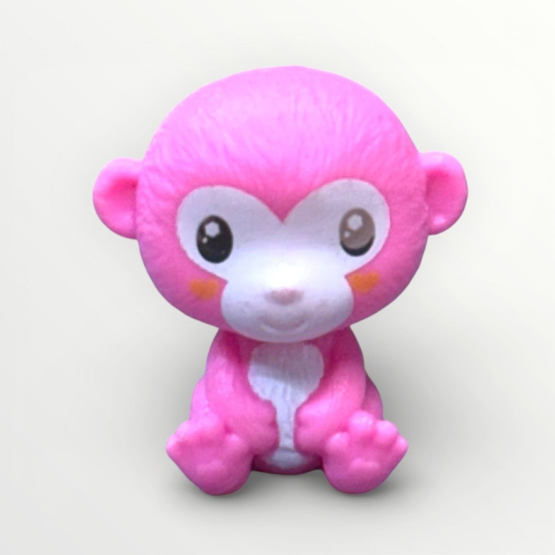 Barbie Cutie Reveal Chelsea Jungle Series – Pink Monkey Pet Figure