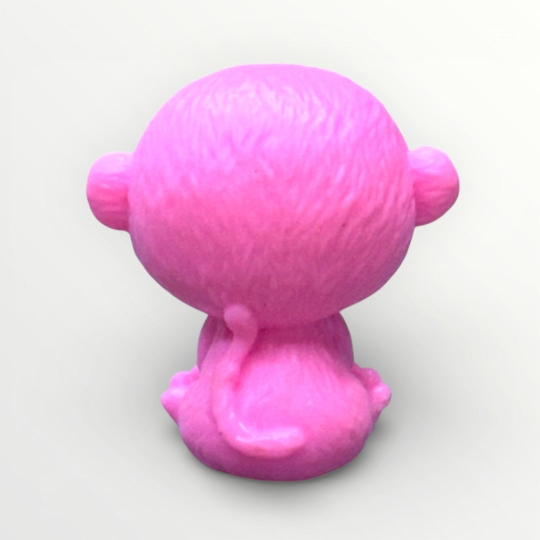 Barbie Cutie Reveal Chelsea Jungle Series – Pink Monkey Pet Figure