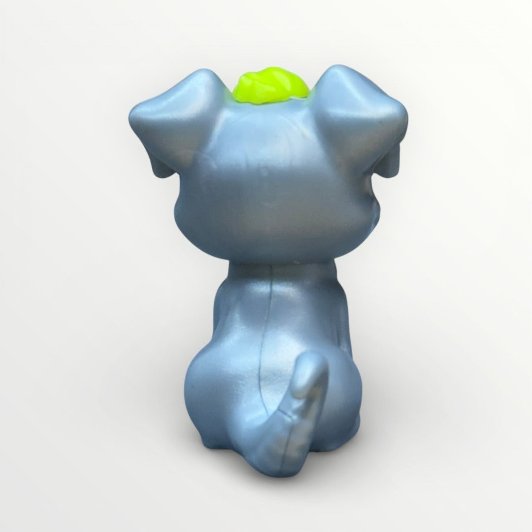 Monster High G3 Watzie Silver & Neon Green Dog Pet Figure Coffee Break Accessory