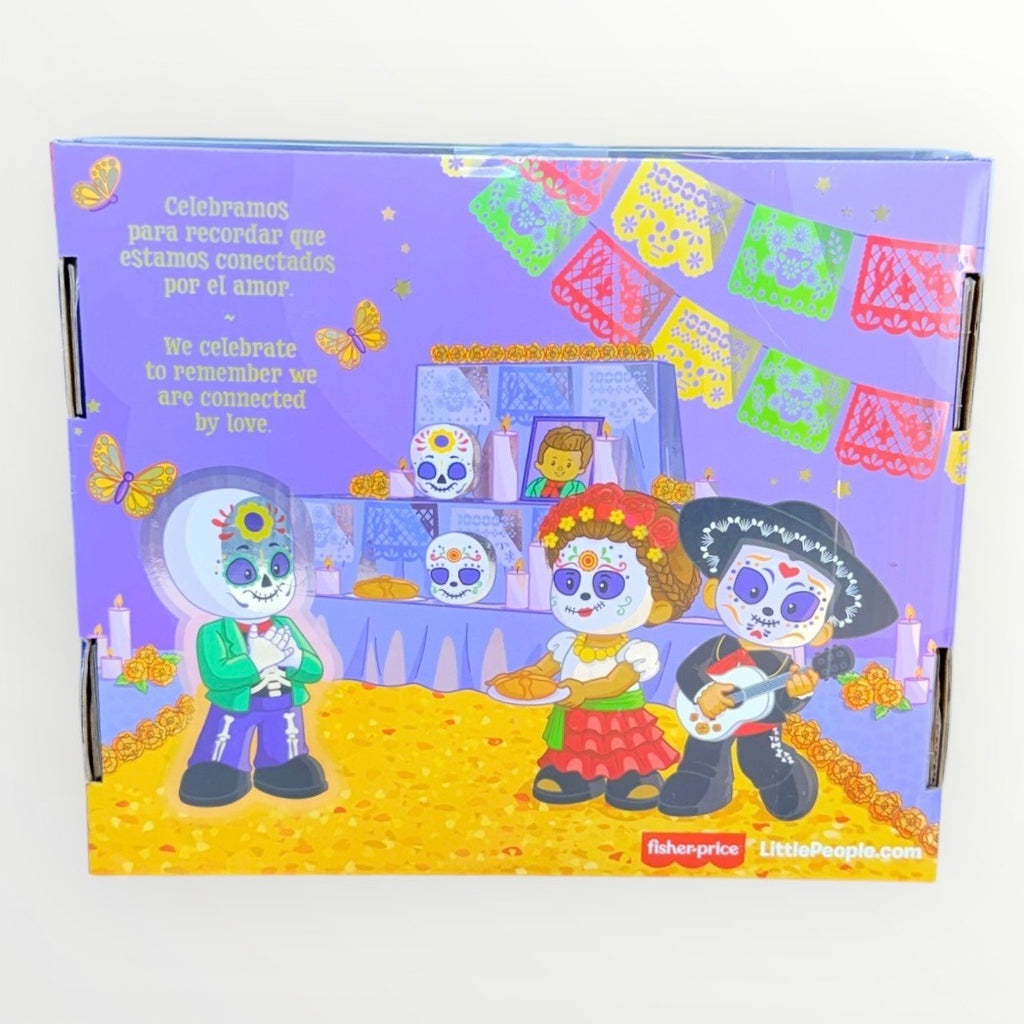Fisher-Price Little People Collector Dia de Muertos Day of the Dead 3 Figure Set NIB