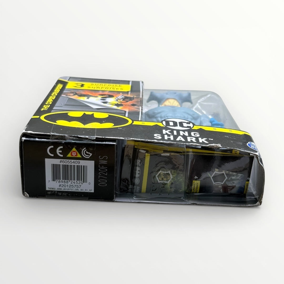 DC Batman The Caped Crusader King Shark 4” Action Figure Spin Master New