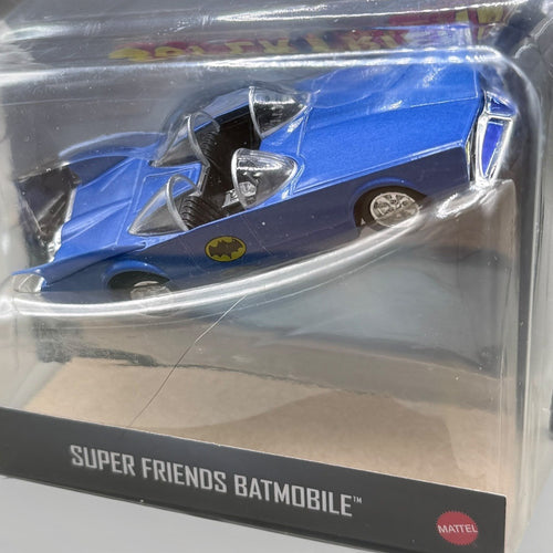 Hot Wheels Super Friends Batmobile | DC Batman | Die-Cast Car | Mattel | Sealed