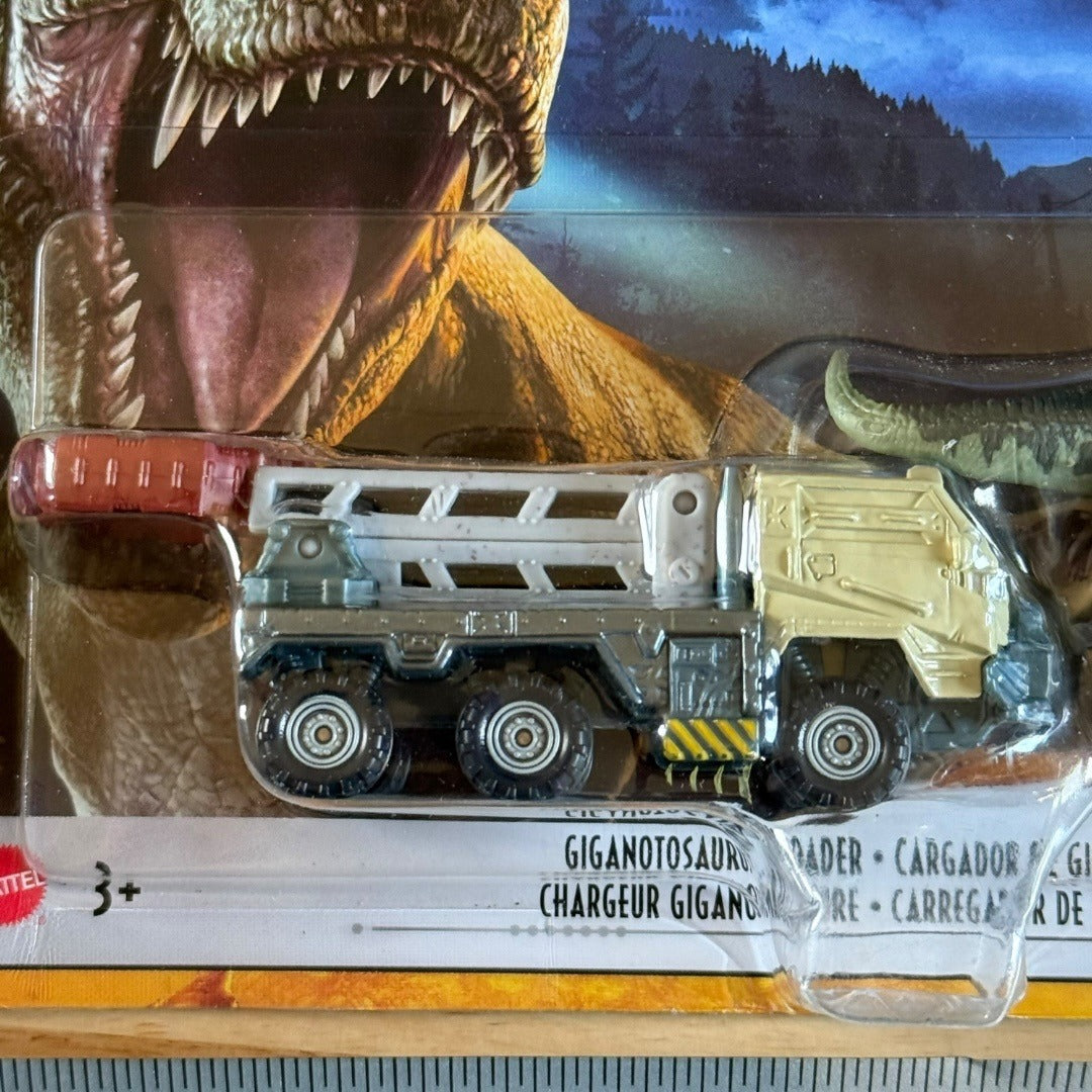 Matchbox Jurassic World Dominion Dino Transport Giganotosaurus Loader 1:64 New