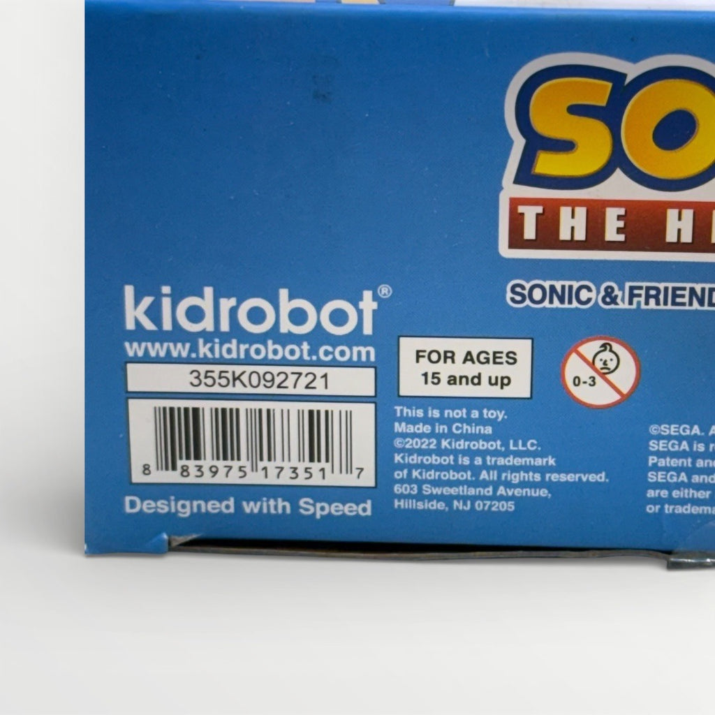 Kidrobot Sonic the Hedgehog Sonic + Knuckles Vinyl Mini Figures 2-Pack Sealed