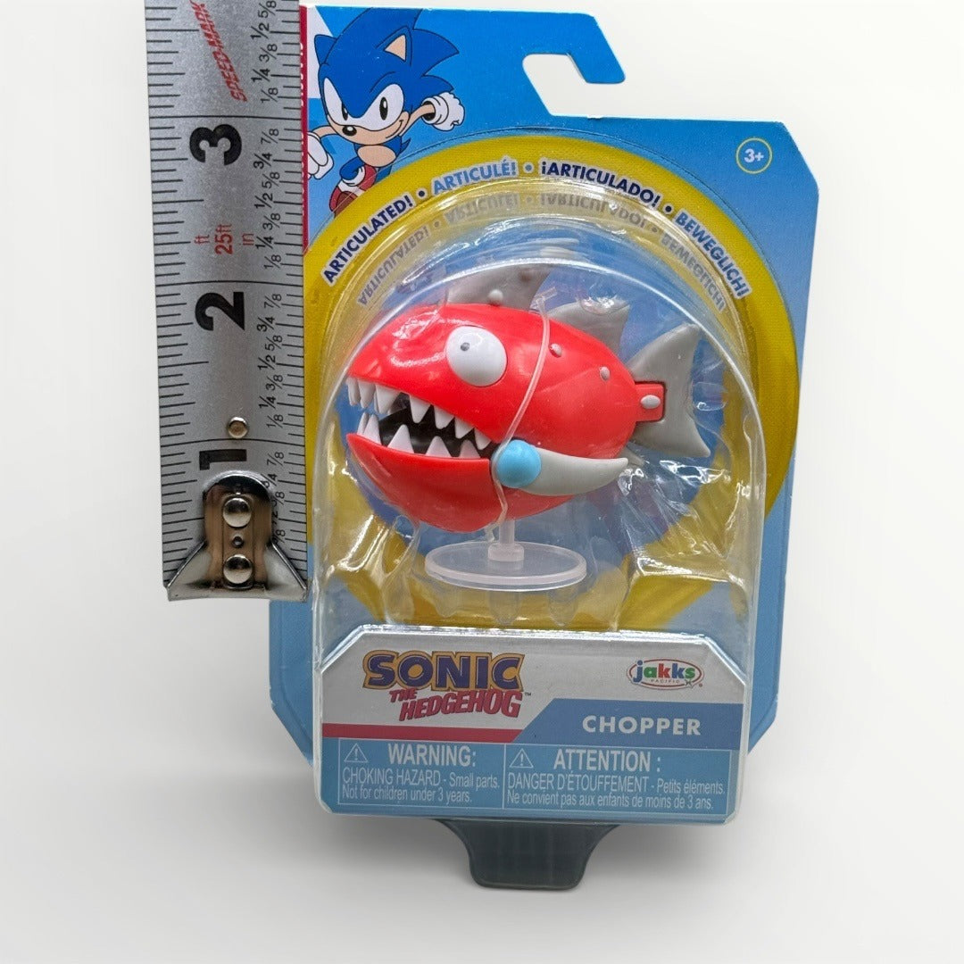 Sonic the Hedgehog Chopper 2.5" Figure Jakks Pacific Sealed New on Card