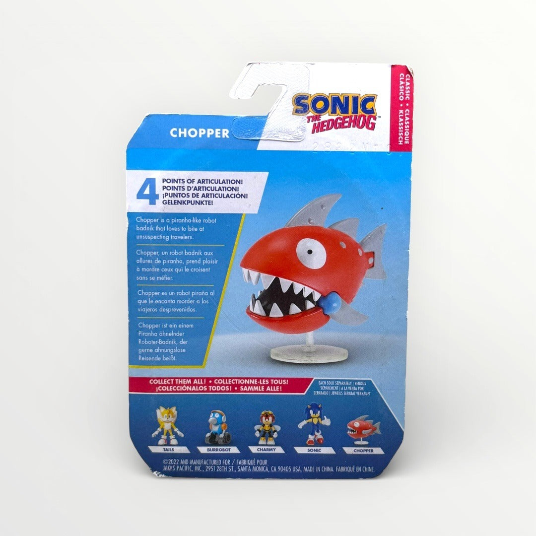 Sonic the Hedgehog Chopper 2.5" Figure Jakks Pacific Sealed New on Card