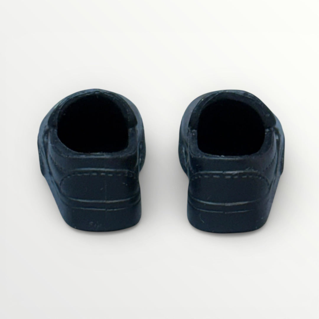 Monster High G1 Deuce Gorgon Boy Doll Shoes Black Green Snake Slip-On